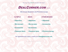 Tablet Screenshot of dealcorner.com